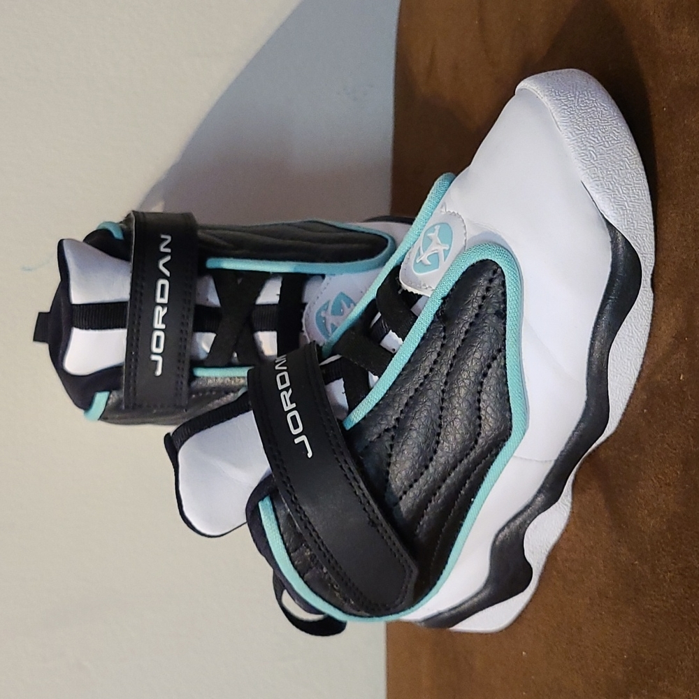 Jordan Pro Strong "Black/Tropical Twist/White" Toddler Kids' Shoe Size 10C